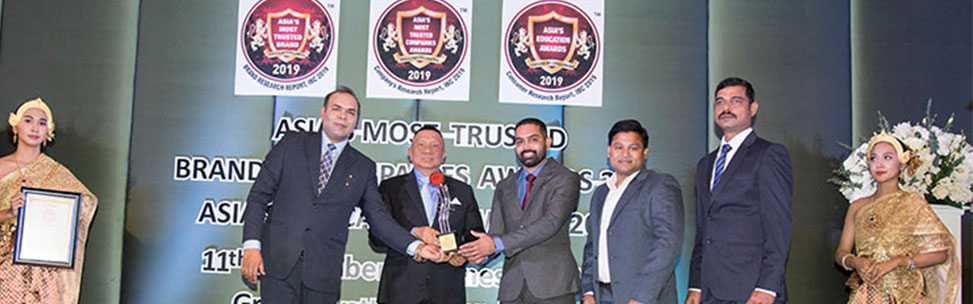 EFKON India awarded as Asia’s Most Trusted Companies Award 2019